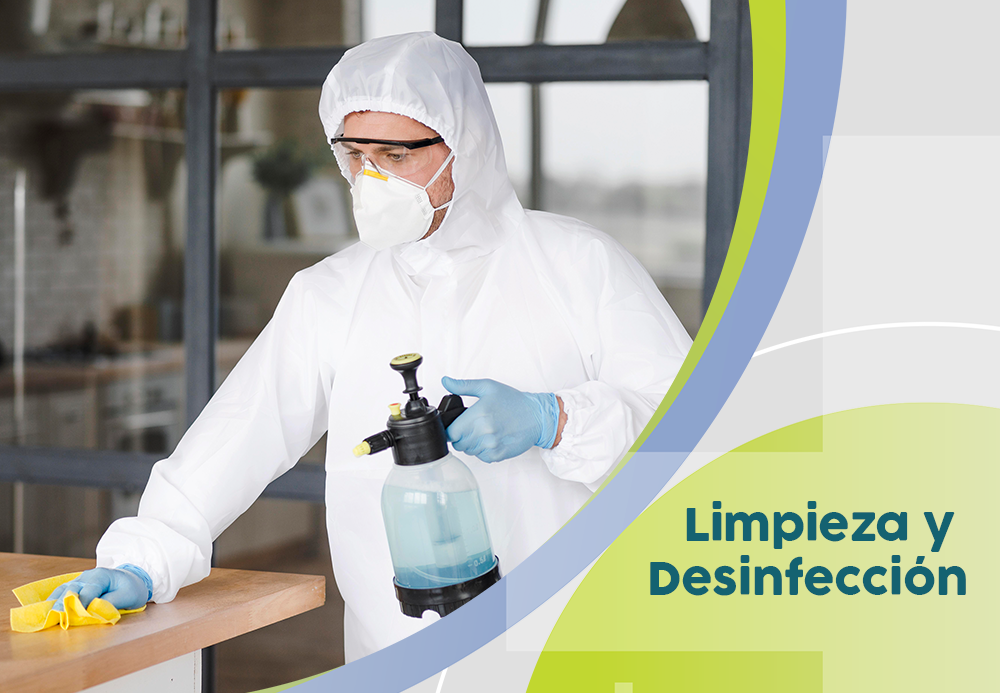 Limpieza y desinfección Clean Lab