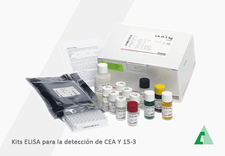 Kits de ELISA para la detección de CEA Y 15-3